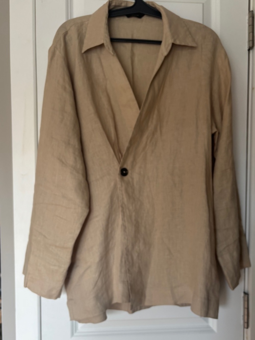 Linen Beige Massimo Dutti Pant Suite, M